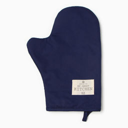 Набор кух. Этель Kitchen цв.синий, варежка-прихватка 20х28см, прихватка 19х19см,100% хл  фото 2