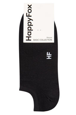 Цена за 6 шт. Однотонные укороченные носки Happy Fox  фото 6