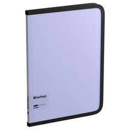 Папка на молнии А4 Berlingo "Instinct" (ZF4_A4507) 600мкм, лаванда, молния вокруг