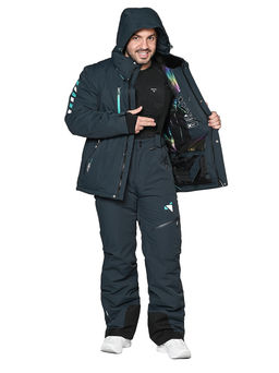 Костюм A-89103 Темно-серый