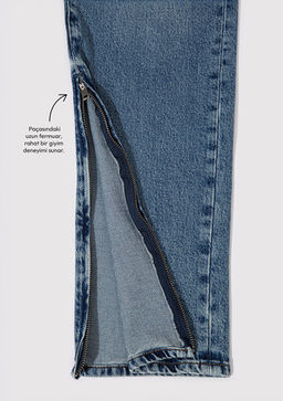 Michael All Blue Adaptive Indigo Mavisi Comfort Jean Pantolon  фото 4