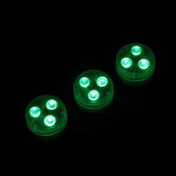 Светильник водонепроницаемый мини, 3 x 1.9 см, 3 шт, от CR2032 (в компл.), пульт, RGB, IP68 - Simaland фото 7