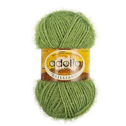 Пряжа ADELIA BRILLIANT 100% полиэстер 10 шт. х 50 г 90 м  5 м