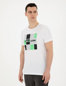 Beyaz Slim Fit Ti__rt