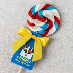 Леденец на палочке Лучшая на свете, вкус: мята, 15 г.