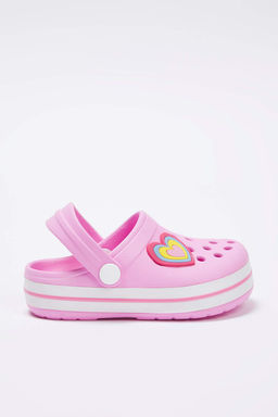 Pembe Onu Kapal? Kalp Figurlu K?z Cocuk Kids Eva Sandalet Terlik TAKSS25TE00053 - Trendyolmilla фото 5
