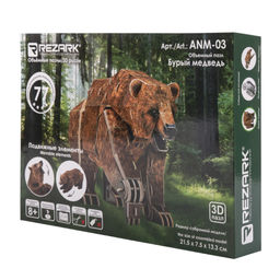 REZARK ANM-03 Серия Животные 77 элемент. Бурый медведь
