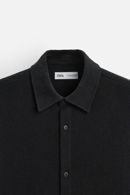 BOUCLE TEXTURED SHIRT - Zara фото 8