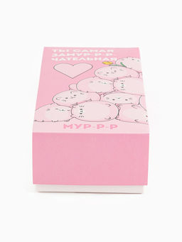 Носки женские KAFTAN Замурчательная, набор 5 пар, размер 36-39