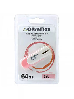 Флеш-накопитель 64Гб "OltraMax 220" розовый