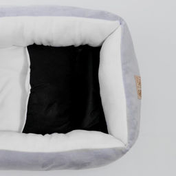 Лежанка с бортиком Милый котёнок 45х38х22 см - Пушистое счастье фото 3