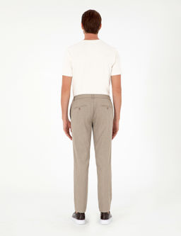 A__k Kahverengi Ex. Slim Fit Kuma_ Pantolon
