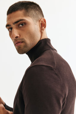 Jersey de cuello alto Regular Fit - H&m фото 5