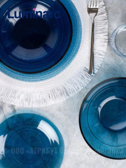 Набор столовый ЛУИЗ ЛОНДОН ТОПАЗ 16пр со стаканами РОМБ ТОПАЗ 310мл - Luminarc фото 7