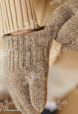 Перчатки детские из 100% монгольской шерсти (арт. 04165) - Тод оймс ххк фото 6