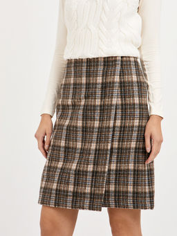 юбка на запах в клетку - Glenfield фото 5