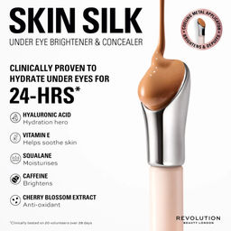 Консилер для кожи вокруг глаз Skin Silk Radiant Serum Under Eye Brightener & Concealer, Light Peach 6830676