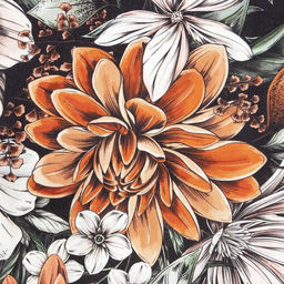 Скатерть Этель Meadow flower 145х220 см, 100% хлопок, саржа 190 г/м2  фото 6