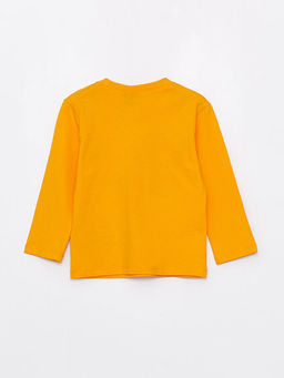 Bisiklet Yaka Galatasaray Bask?l? Erkek Bebek Sweatshirt ve E?ofman Alt? Tak?m - Waikiki фото 3