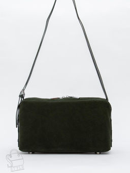 Сумка женская кожаная 6060L d.green Polina&Eiterou в Новосибирске