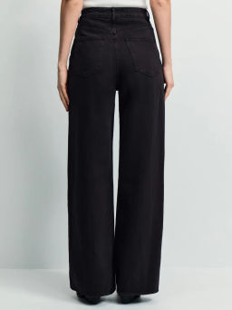 Джинсы wide leg с высокой посадкой / Zarina  фото 4