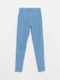 Beli Lastikli Basic K?z ?ocuk Uzun Tayt - Waikiki фото 2