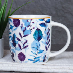 Кружка 400 мл Веточки / Y-370 /уп 72/ - Галеонтрейд фото 5