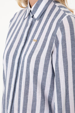 Kad_n Lacivert _izgili Uzun Kollu G_mlek Sepette S_rpriz _ndirim - U.s. polo assn фото 7