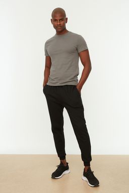 TRENDYOL MAN Gri Regular/Normal Kesim Ici Polar/S?cak Tutan Pacas? Lastikli Esofman Alt? TMNAW21EA0264 - Trendyolmilla фото 9