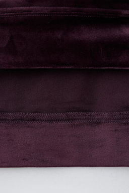 HOODIE AND WIDE-LEG VELOUR TROUSERS SET - Zara фото 7