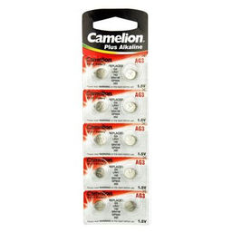 Элемент питания "Camelion" алкалиновый AG03/392А (уп.блистер 10шт.)