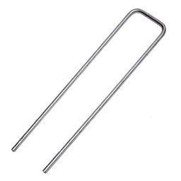 Скоба П-обр. 15х5см d3мм оцинк. для крепления укр.материалов (20шт.)