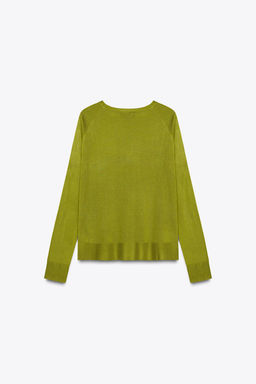 FINE KNIT SWEATER - Zara фото 19