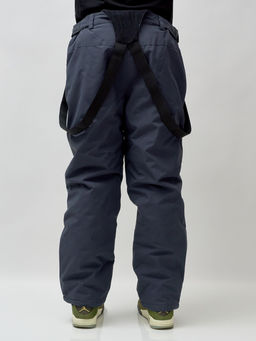 Горнолыжный костюм мужской зимний темно-серого цвета 392TC - Leifensh фото 27