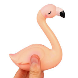 Игрушка для ванны Розовый фламинго, 1 шт, Крошка Я  фото 9