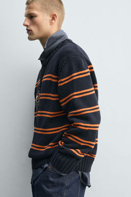 JACQUARD STRIPE JUMPER - Zara фото 6