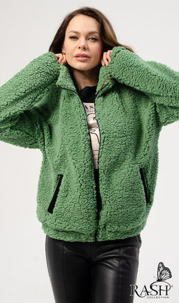 Бомбер "Тедди" Цвет:как на фото