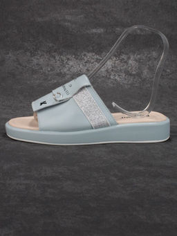 08-PED122-3 LIGHT BLUE Босоножки женские (натуральная кожа)