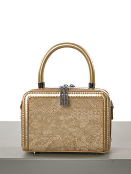 LACCOMA сумка F2065-4-светло золотистый натуральная кожа фото 4