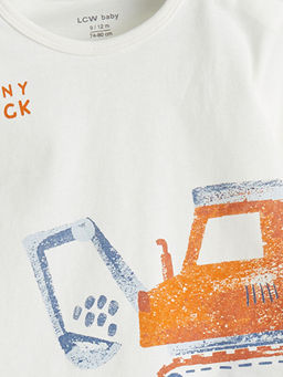 Bisiklet Yaka Erkek Bebek Pijama Tak?m? 2li