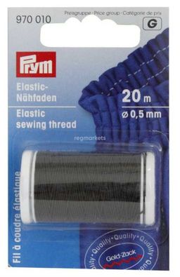 Для вязания PRYM 970010 нить эластичная d 0.5 мм 1 шт черная