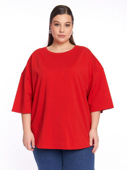 Футболка хлопковая FU28002RED25