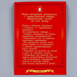 Посуда одноразовая бумажная для праздника «Всегда готов! Пионер», 6 тарелок, 6 стаканов, игра