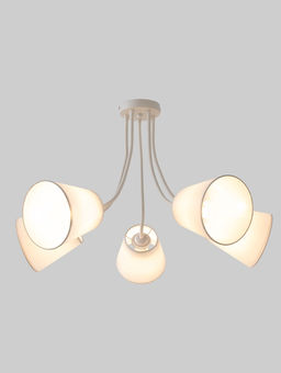 Светильник потолочный 10119/5, 5хE27, 60 Вт, белый