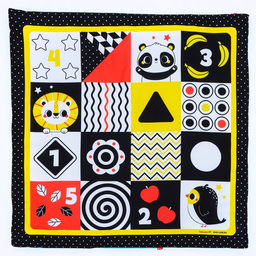 Развивающий коврик с дугами по мтеодике Гленна Домана, 85х85 см, Крошка Я  фото 3