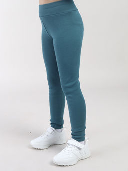 CRB wear / CWJG 70538-39-428 Брюки модель легинсы для девочки,морская волна  фото 2