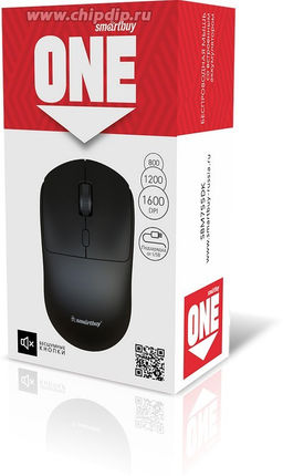 Мышь беспроводная Smartbuy X55, Bluetooth + 2.4G, с зарядкой, черная (SBM755DK)