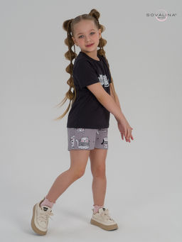 Костюм Лайт фуме-котейки на сером ПК - Sovalina фото 17