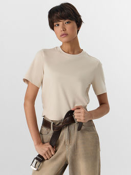 Футболка женская бежевая - Mark formelle фото 5