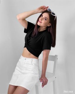 Юбка Эвелия (белый) - Nadi bordo фото 5